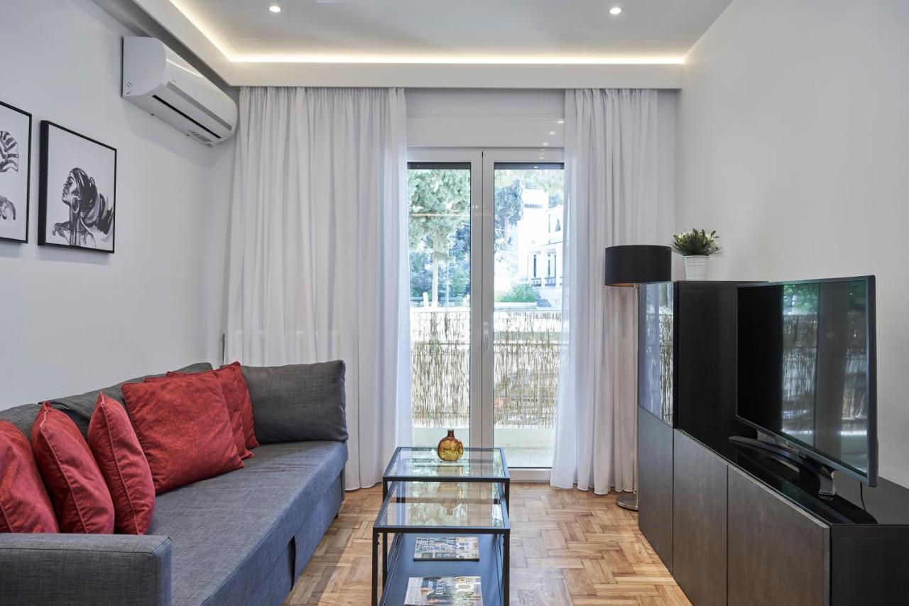 Ferienwohnung Hilton-Ilisia Park 2Bd Elite Living Athen Exterior foto