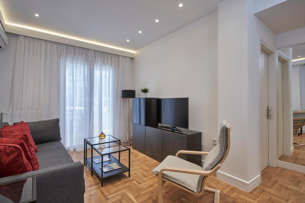 Ferienwohnung Hilton-Ilisia Park 2Bd Elite Living Athen Exterior foto